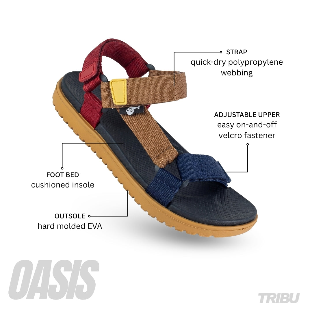 Oasis - Black/Brown