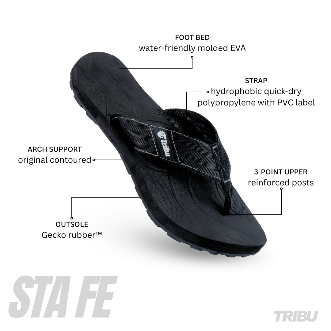 Sta Fe - Black/Black