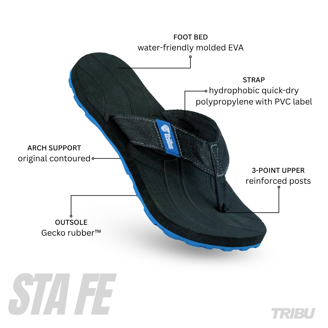 Sta Fe - Black/Blue