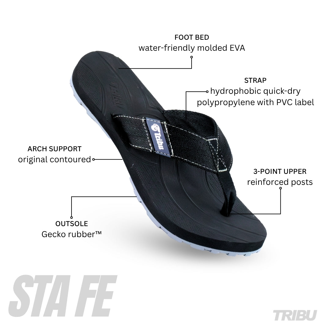 Sta Fe - Black/Gray