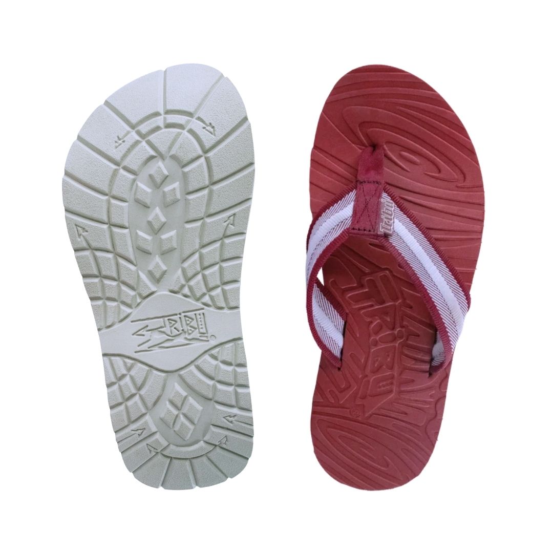 Yacan - Maroon/White