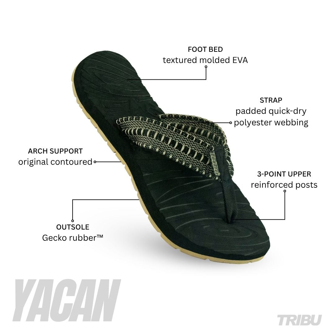 Yacan - Black/Beige